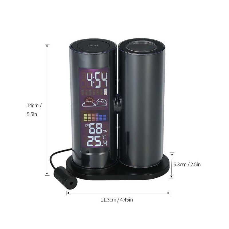 360 rotating Thermometer Hygrometer Gauge Indicato... – Grandado