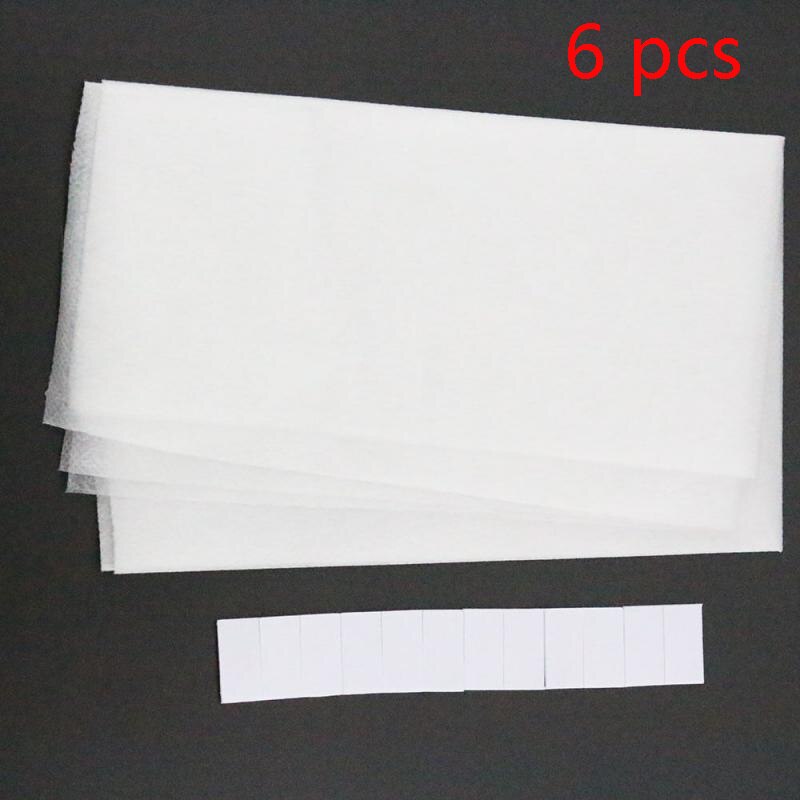 2Pcs/set Filter Dust Covers Air Conditioning Wind Outlet Dustproof Protection Cover DIY Self-Adhesion Air Purifying Filter Paper: 6pcs