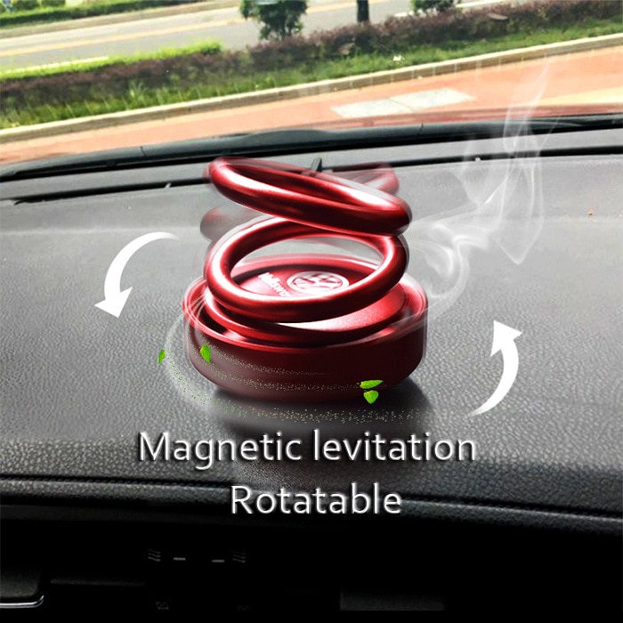 Magnetisk levitation roterbar bil luftfriskere