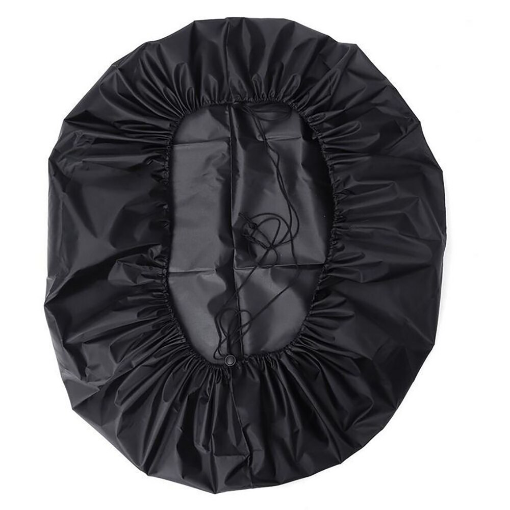 kitchen Fire Pit Cover Polyester Protective Case For Rain Frost Dirt Protection Outdoor Garden Yard Round Canopy Furniture Cover