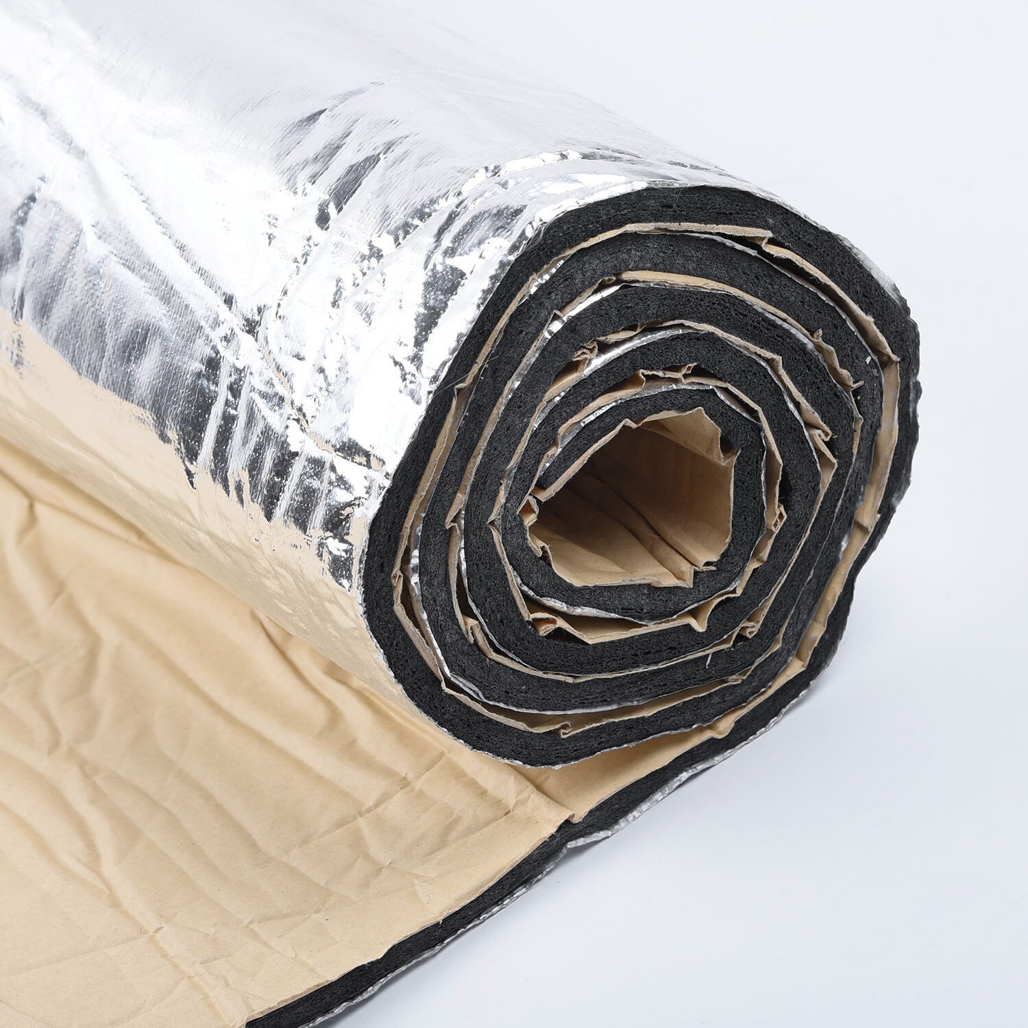 50*200cm Car Truck Firewall Heat Sound Deadener Insulation Mat Noise Insulation Wool Sound Thermal Proofing Pad Car Styling 10mm