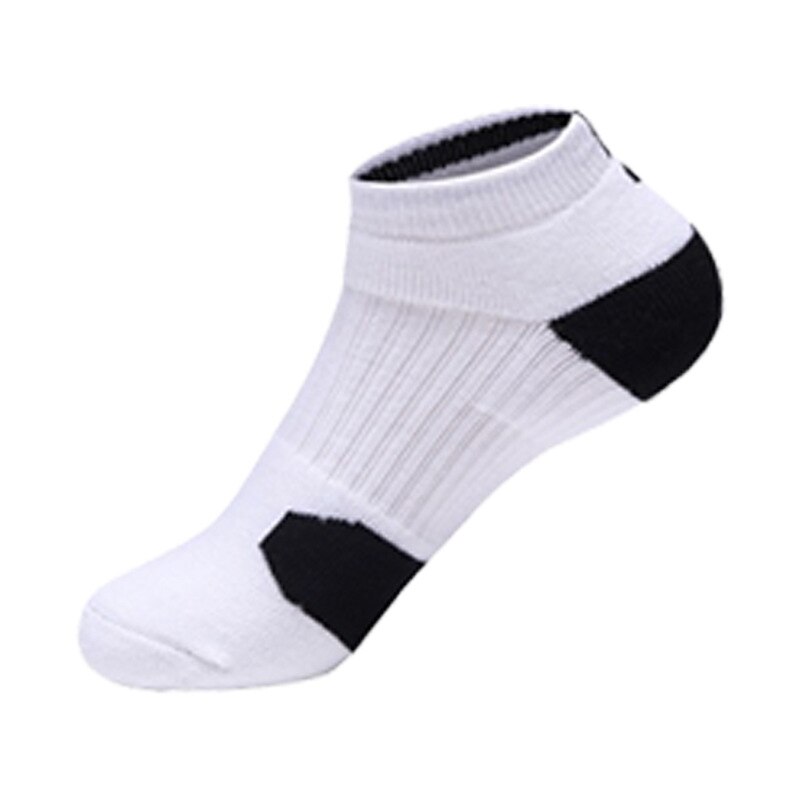 Basketball Adult mao jin di Thickened Elite Socks Profession Sweat Absorbing Wear-Resistant Anti-Friction Training Athletic Sock: LQW10406 Paragraph Black and White