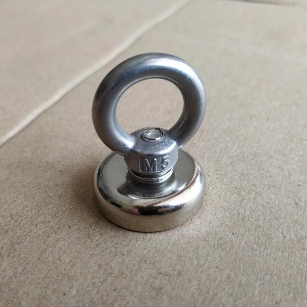 D20-D80 dauerhaft Neodym Bergung Magneten Mit Ziehen Montage Halfter Ring Seil Für Tiefe Wasser Bergung, Starke Magnetische Kraft