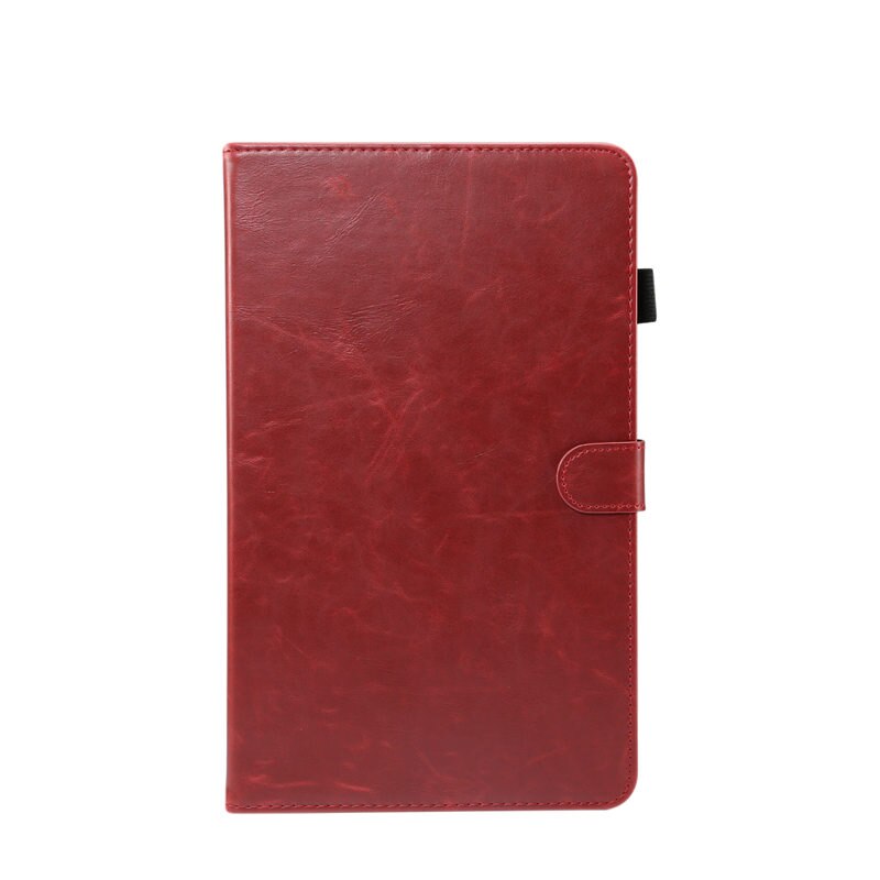 Case For Samsung Galaxy S6 Lite 10.4" SM-P610 SM-P615 Luxury Leather Stand Tablet Funda For Galaxy Tab S6 Lite Case P610 P615: 01 Wine Red