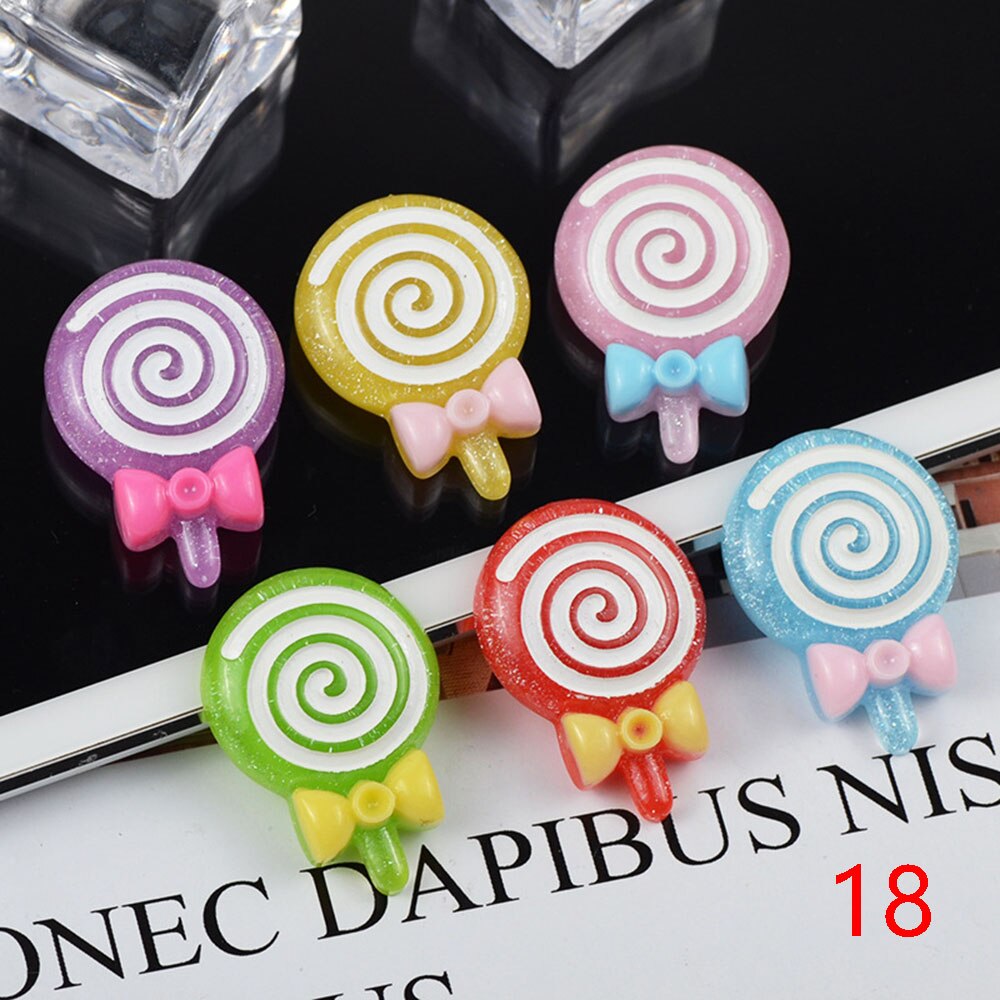 5Pcs Mini Candy Simulated Ice Cream Fruit Kitchen Foods Cute Cartoon Children Toys Phone Case Accessories DIY Decoration Craft: 18