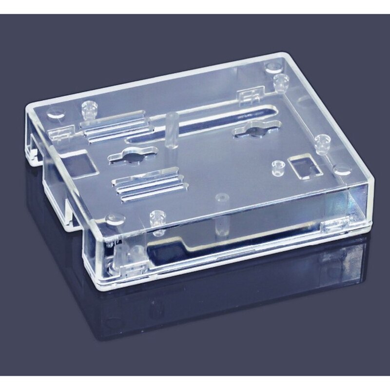 -Plastic Case Shell Transparante Doos Case Shell Voor Arduino Uno R3 Beschermhoes