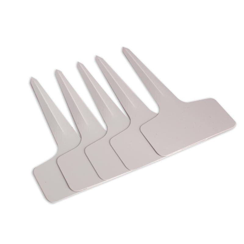 100Pcs Nursery Premium Label Plastic Plant Type T Label Garden Plant Pot Planter Vegetable Label Tag