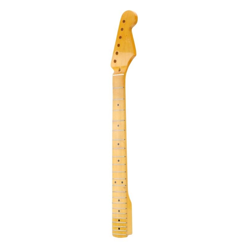 Cuello de guitarra eléctrica de madera de arce, 22 trastes para Fender Tele, piezas de recambio de guitarra, piezas y accesorios, 1 ud.