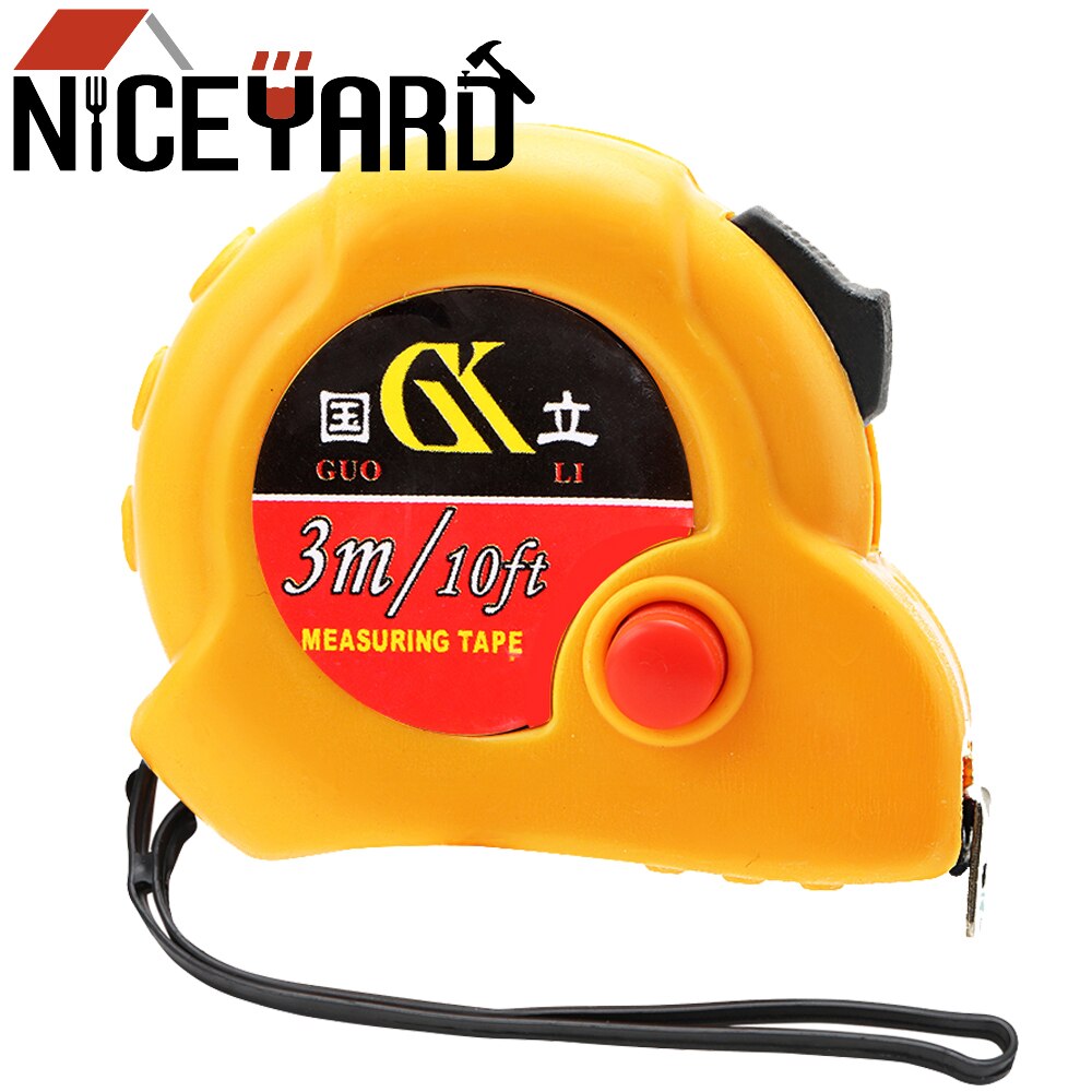 NICEYARD Tape Measure Portable Pull Rule Measuring Tools 3m Sewing Cloth Metric Tailor Tool DIYWORK Retractable Ruler Flexible
