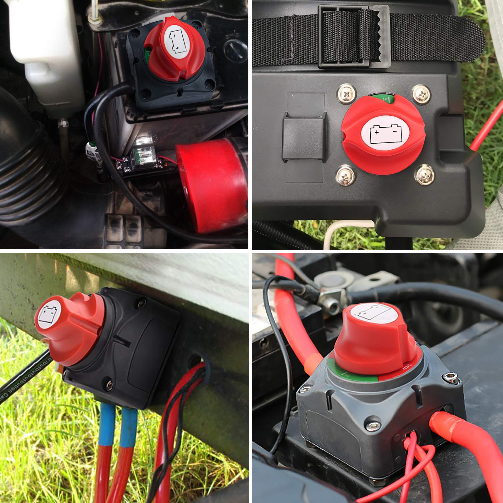 Auto Batterij Disconnect Switch 12V 24V Marine 200... – Vicedeal