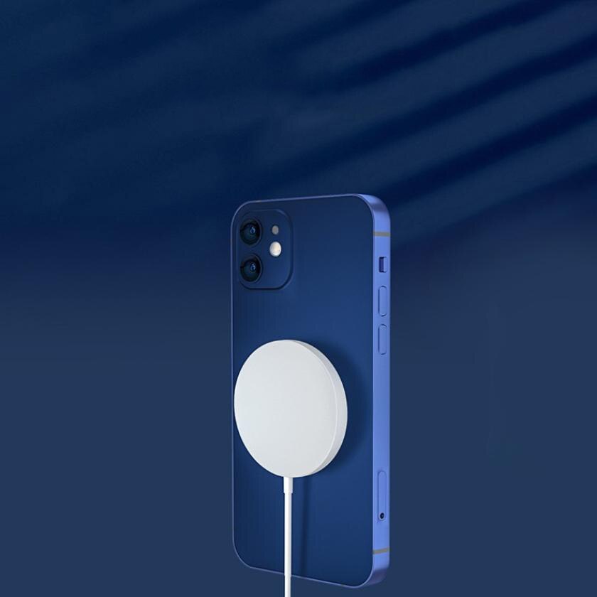 15W Magnetische Drahtlose Ladegerät für iPhone 12 Profi Max 12Profi Qi Schnelle Ladegerät für iPhone 12 Mini USB C PD Adapter Magsafing