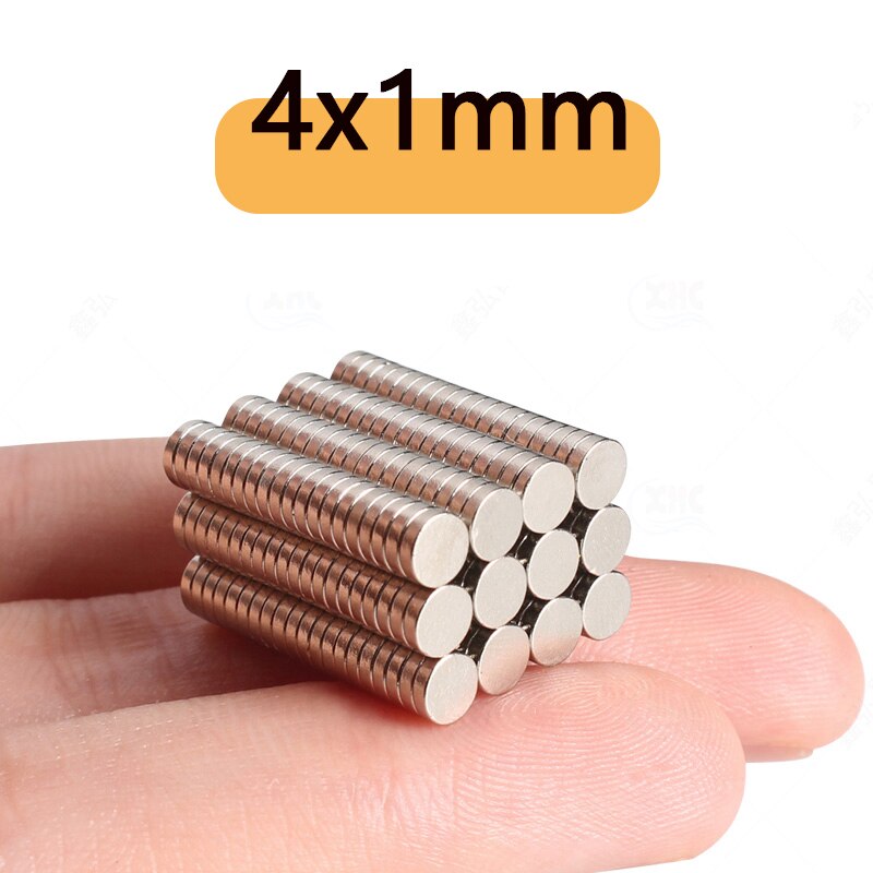 Imanes De Disco De Neodimio 10 X 2 Mm Paq. X 20 | Cuotas sin interés