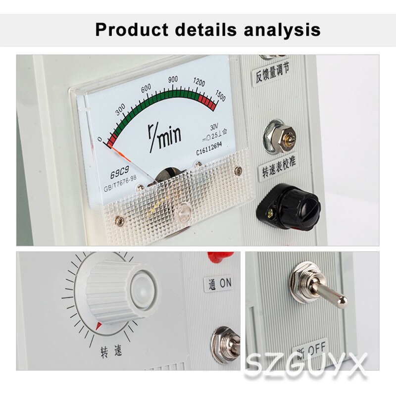 Single-phase 220v AC electromagnetic motor controller variable speed motor speed controller electromagnetic speed control