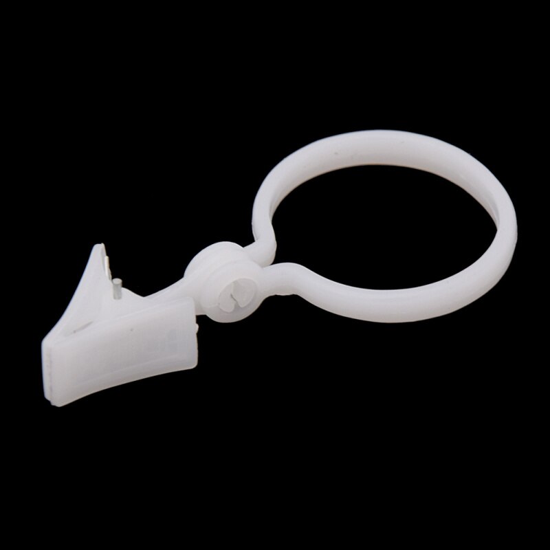 12 stk plast gardin spenne klips moderne stil gardin dekor tilbehør hjemme gardiner spenner ringer rekvisita