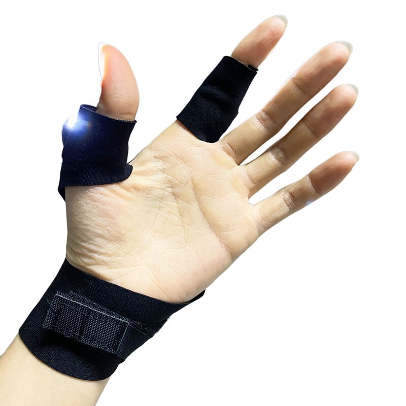 Night maintenance lighting tool 2 - finger LED gloves