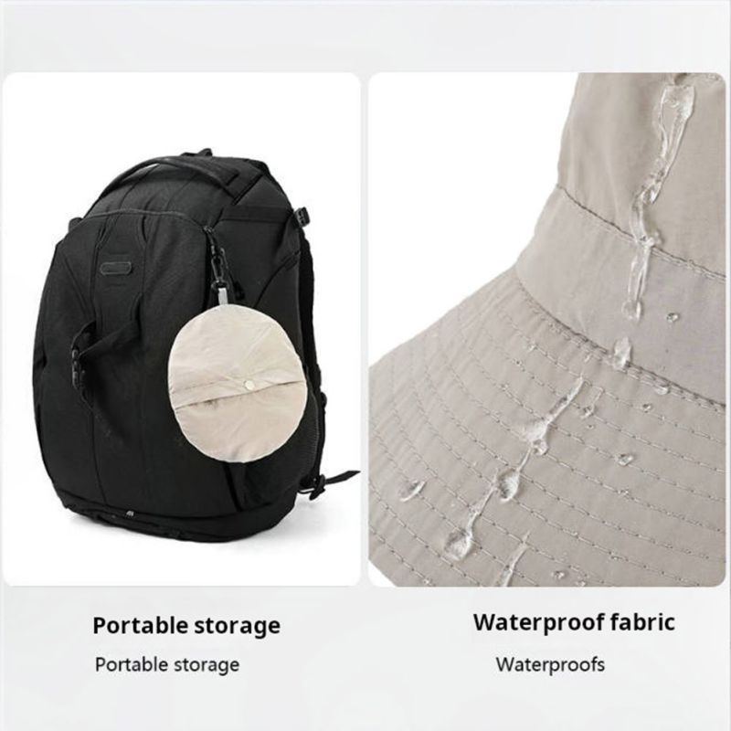 Schnelltrocknende, wasserdichte fischerkappen, sommer-uv-schutz, winddichte Eimer Hüte für erwachsene, Ideal für reisen, angeln, Camping und als sonnenschutz.