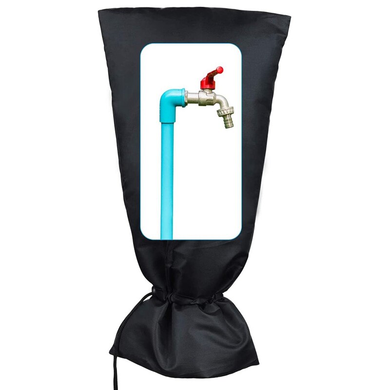 3Pcs Outdoor Faucet Covers for Winter Freeze Protection, Large Outside Garden Faucet Sock Insulation Cover Antifreeze