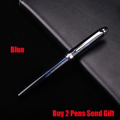 Business Writing Ink Fountain Pen Office Executive Fast Writing Pen 741 Buy 2 Pens Send: Blue