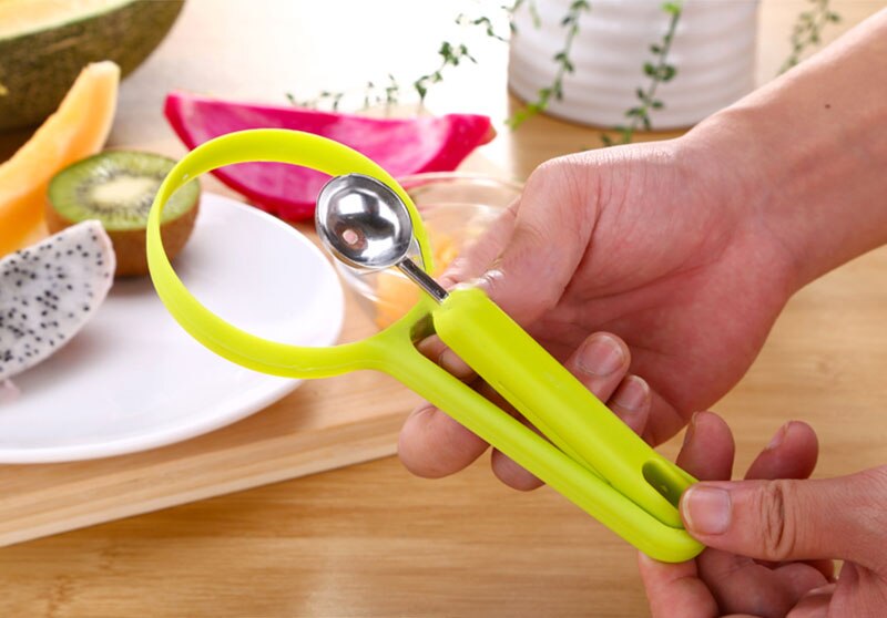 Frukt separator mango grav frukt scoop vannmelon kutte grav fruktkjøtt melon kiwi separator  c1150 b