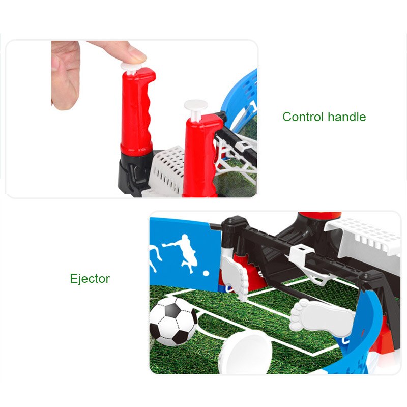 Mini Tabletop Soccer Game Desktop Mini Football Tabletop Arcade Game Fun Kids Adults Table Soccer LBV