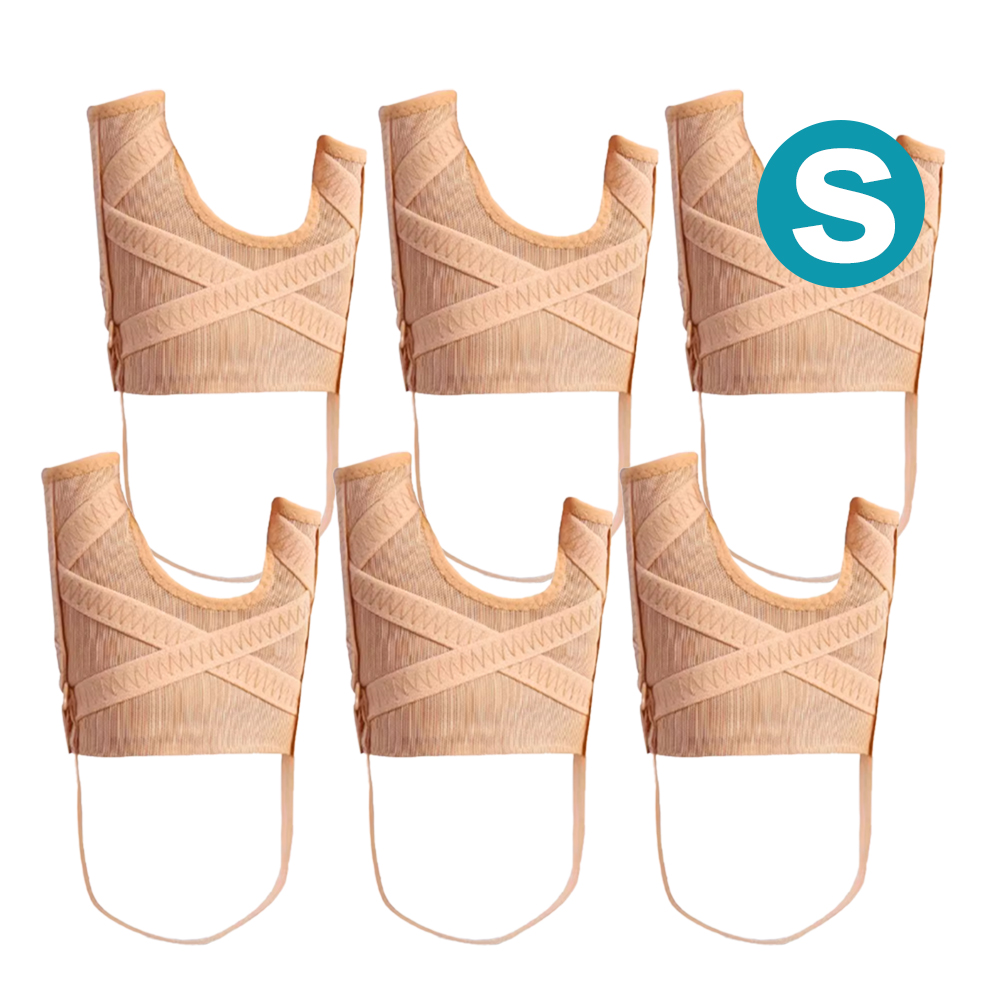 1/2/4/6/10Stck Zehenspreizer Hallux Valgus Ballen Korrektor Einstellbare Zehenspreizer Korrektor Linderung Fußschmerzen Sockenglätter: Braun