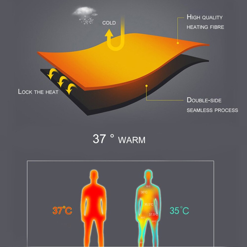 Conjuntos de ropa interior térmica para mujer, largo, 37 grados, temperatura constante, superelástico, ultrafino, generador de calor, sueño saludable