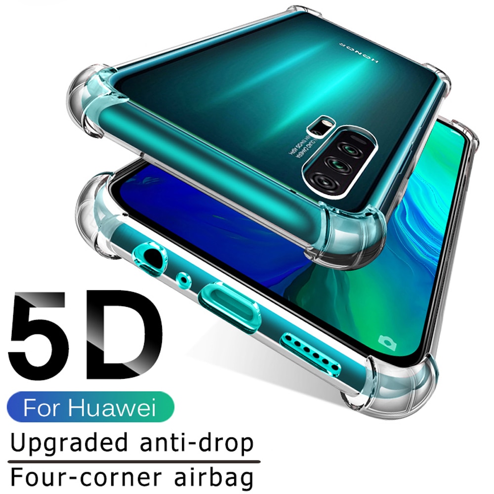 Étui de luxe pour huawei nova 3 3i 4 4E 5 pro 5T 5i 6 se housse en silicone TPU étuis antichoc adaptés à la coque d'accessoires de téléphone portable