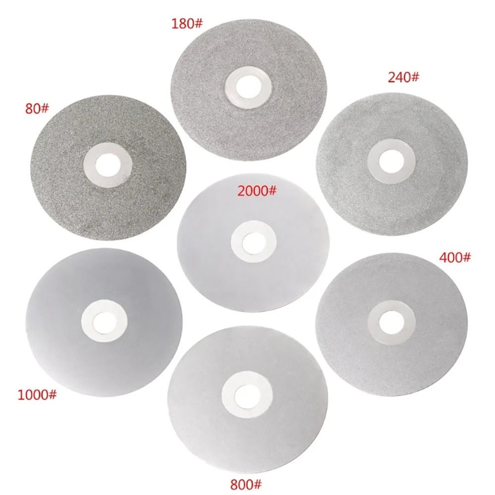 1Pcs Diamond Coated Diamond Grinding Disc 80-3000Grit Abrasive Disc Grinding Wheels Woodworking Tool 4inch 100mm