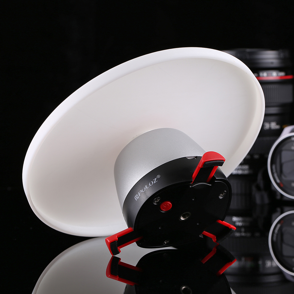 Puluz Elektronische 360 Grad Drehung Panorama Kopf mit Fernbedienung und Fach für Telefon Kamera (verrotten)