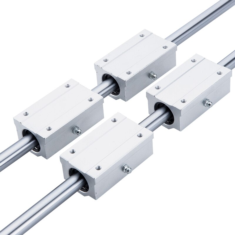 Linear track bearing 4PCS SC10LUU SCS10LUU line ball bearing slider unit 10mm line bearing slider DIY nc carving line slider