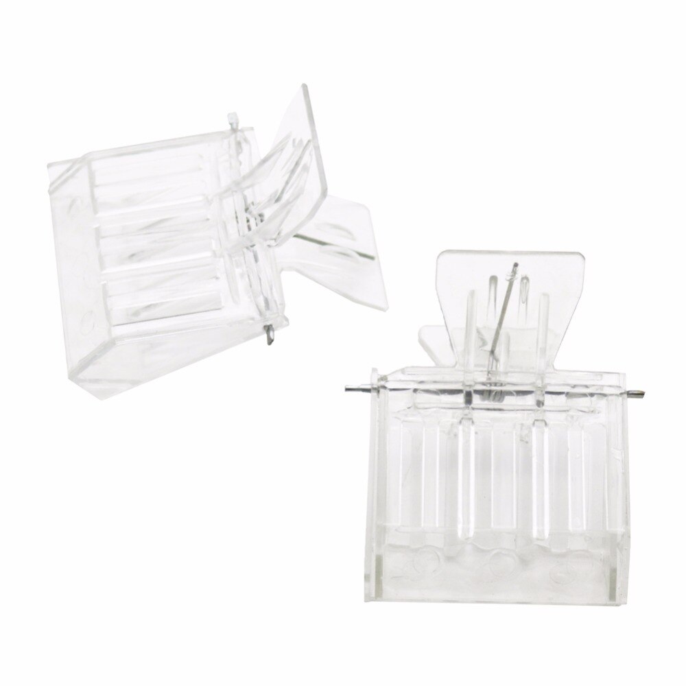 20 Pcs Beekeeping Tools Queen Cage Colorless Plastic Clip Bee Clip Beekeeping Equipment Isolation Room Insectary Box