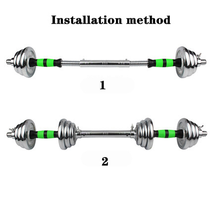 25Mm Halter Drijfstang Variabele Barbell Connector 20/30/40/60 Cm Halter Drijfstang Mouw Halter Barbell bar