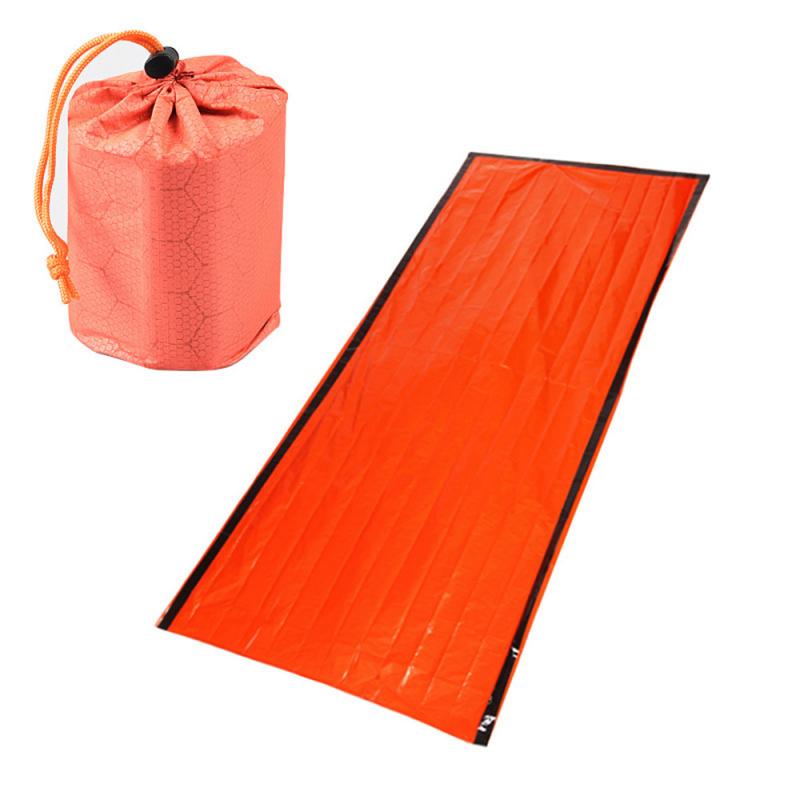 BESPORTBLE Notfall-Schlafsack Aluminium – Leicht, Kompakt, Für Camping, Wandern, Überlebensausrüstung