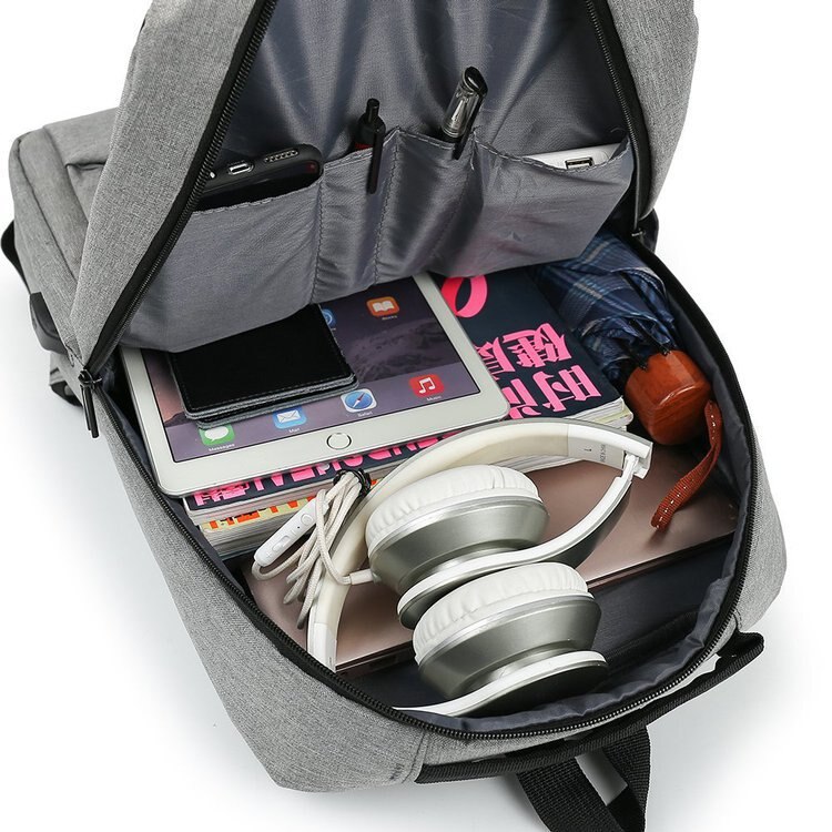 Chuwanglin rejserygsæk mænd multifunktionel taske passer til 15.6 tommer bærbare rygsække mandlig mochila stil bogtaske  y62808