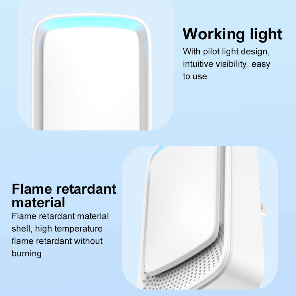 Negatieve ionen luchtreiniger Draagbare filterloze luchtreiniger Stille luchtverfrisser Mini luchtreiniger voor thuis keuken slaapkamer toilet