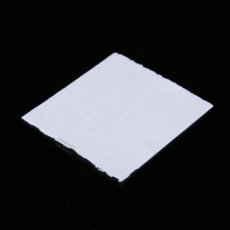 50 ark 75*75*1mm mikrobølgeovn papir glass fusing papir keramisk fiber firkantet keramisk fiber glass fusing papir