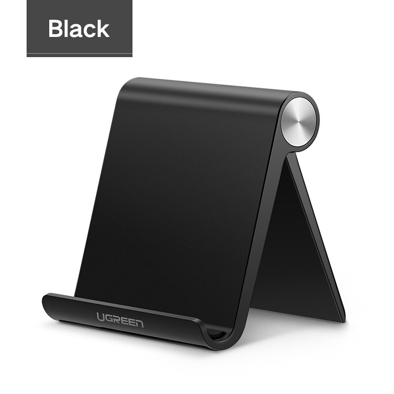 Ugreen tabletin pidike jalusta tablettien teline ipad mini 6 ipad 9 ipad pro air samsung taitettava kannettavan tietokoneen teline kannettavan tietokoneen tuki: Tabletti seisova musta