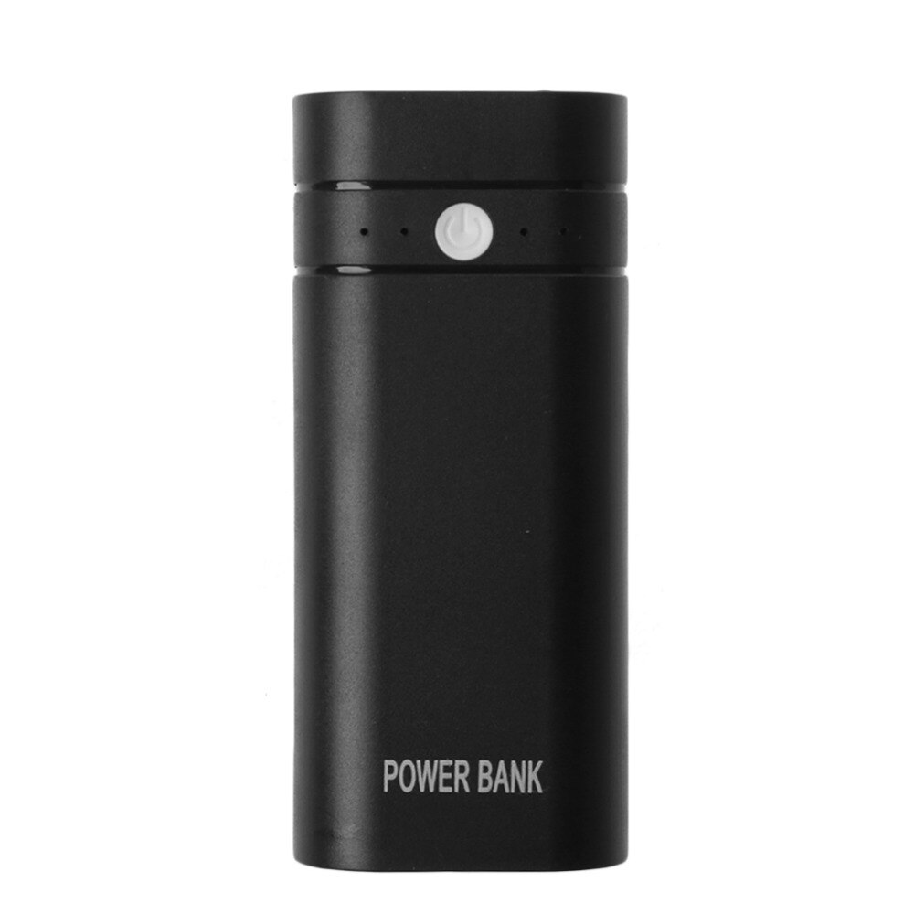 Universel USB Powerbank boîte 2x18650 chargeur de batterie batterie externe boîte coque kit de bricolage pour tous les smartphones