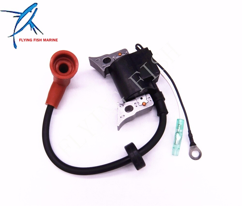 Motor de barco bobina de encendido F2.6-04000600 Assy para Parsun HDX 4 tiempos F2.6 F2.6BM Motor fueraborda, bobina de alta presión