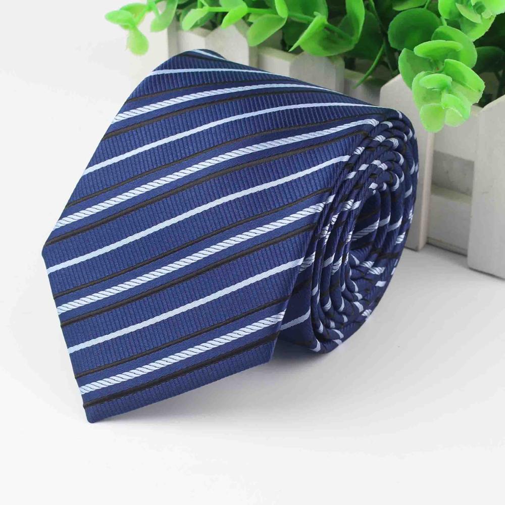 Mens Business Tie Formal Striped 8cm Jacquard Wedding Necktie Narrow 3.15inch Classic Corbata Neckwear Official Gravata: 6