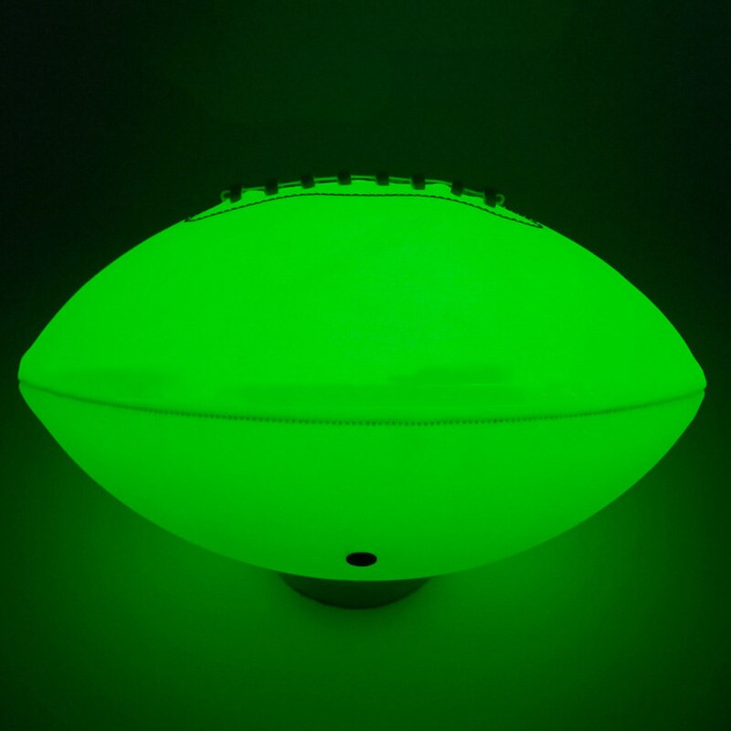 Rugby Glow In The Dark Officiële Training Voetbal Super Grip Rugby Perfect Voor Outdoor Night Game Beste Cadeaus Voor Kids