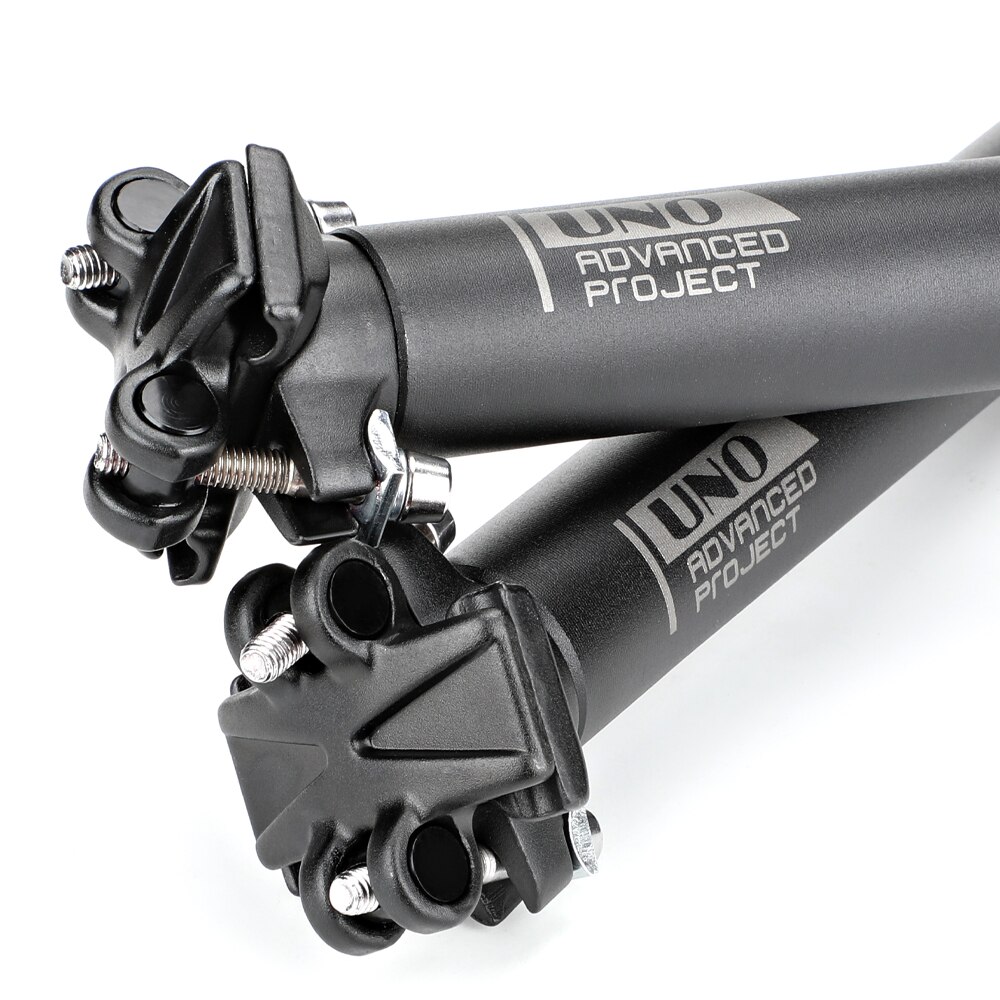 Uno canote de bicicleta ultraleve, peça de assento para bicicleta de alumínio, mtb, 25.4/27.2/30.9/31.6*350/400mm