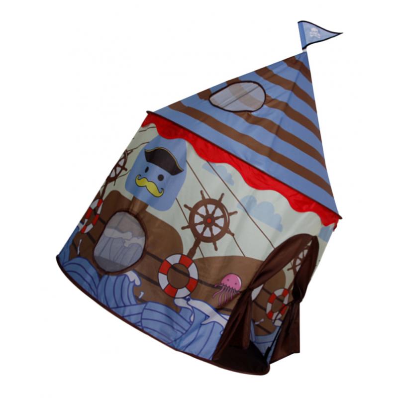 Pirate Castle Tent Play House Indoor and Outdoor for Kids Boys Girls