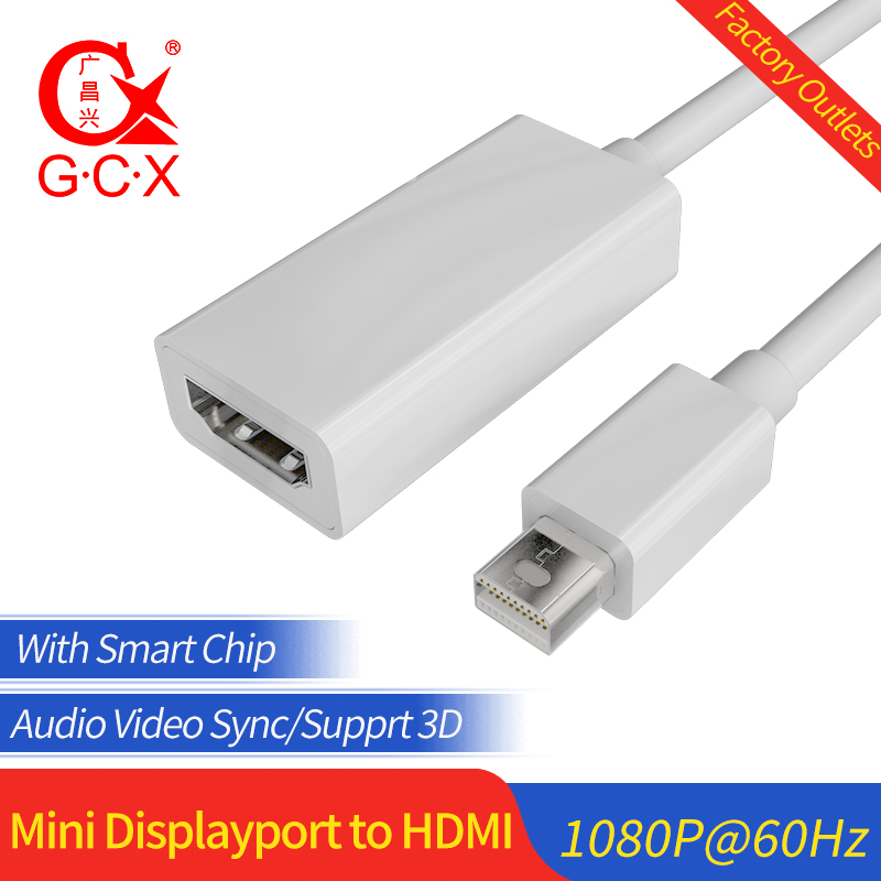 Mini Dp Naar Hdmi Kabel Adapter Thunderbolt Mini Displayport Display Port Naar Hdmi Converter Adapter Voor Apple Mac Pro Air notebook