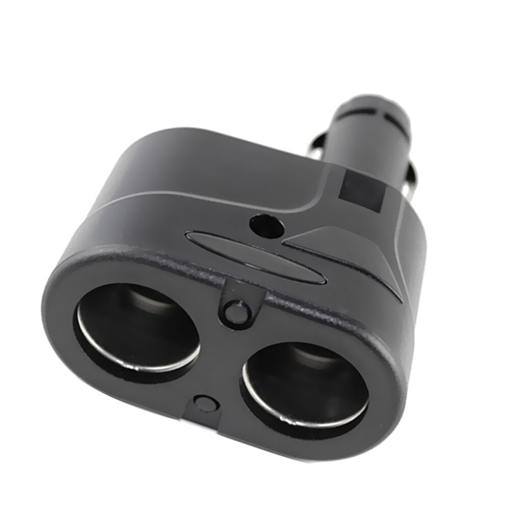 2 In 1 Way Auto Sigarettenaansteker Splitter 12V Autolader Adapter