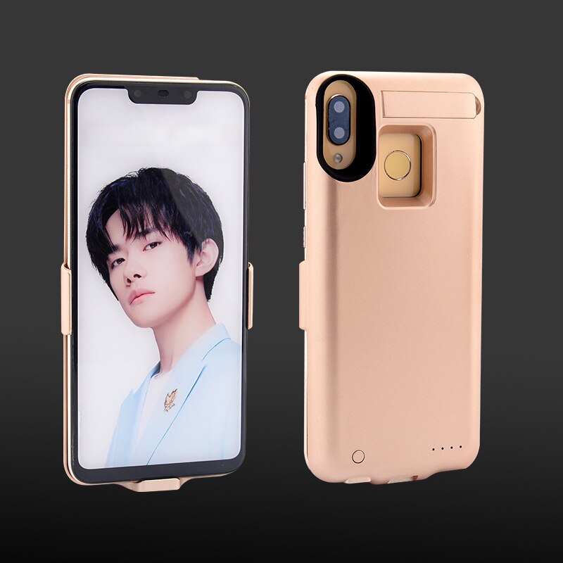 NTSPACE-fundas de Banco de energía de respaldo para Huawei Nova 3i, funda de batería de 6500mAh, funda de carga de batería para Huawei Nova 3i