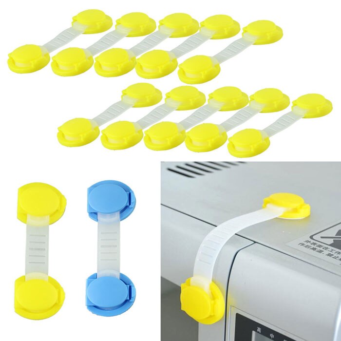 10 PC Plastic Baby Veiligheid Bescherming Voor Kinderen Kind Lock Kastdeur Baby Safety Lock Baby Veiligheidsslot Kid Veiligheid producten
