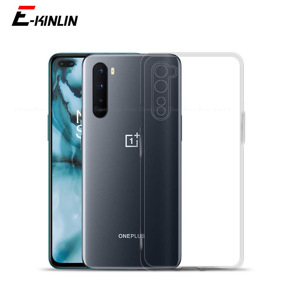 Ultra fino claro macio tpu caso para oneplus one plus nord n20 n300 n200 se ce 3 2 2t lite n10 5g n100 silicone volta capa do telefone