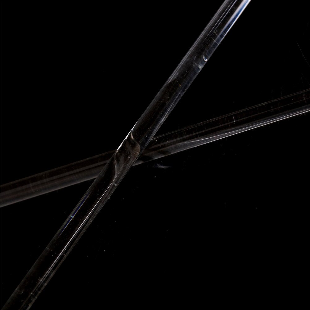 Agitateur résistant élevé de Borosilicate de longueur des tiges 100/200/300mm d'agitation en verre de laboratoire de 2 pièces pour le diamètre de 6mm de laboratoire de chimie