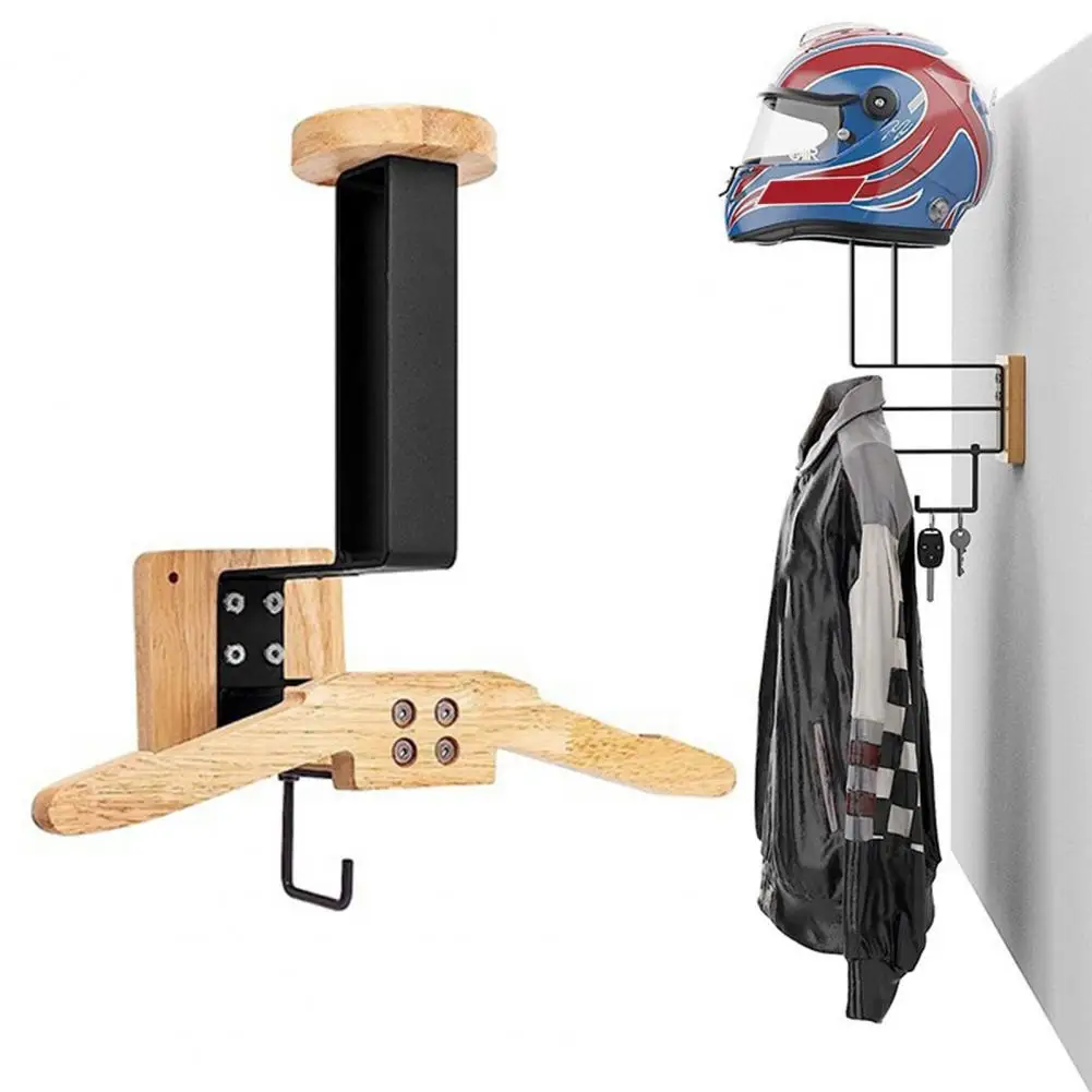 Zauberstab Halterung Motorrad Helm Halfter Jacke Aufhänger Starke Tragende Einfache Installation Getriebe Organizer Radfahren Anzug Lagerung Ra